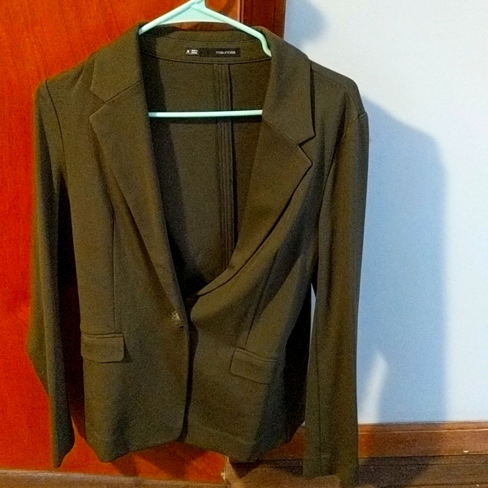 Green blazer
